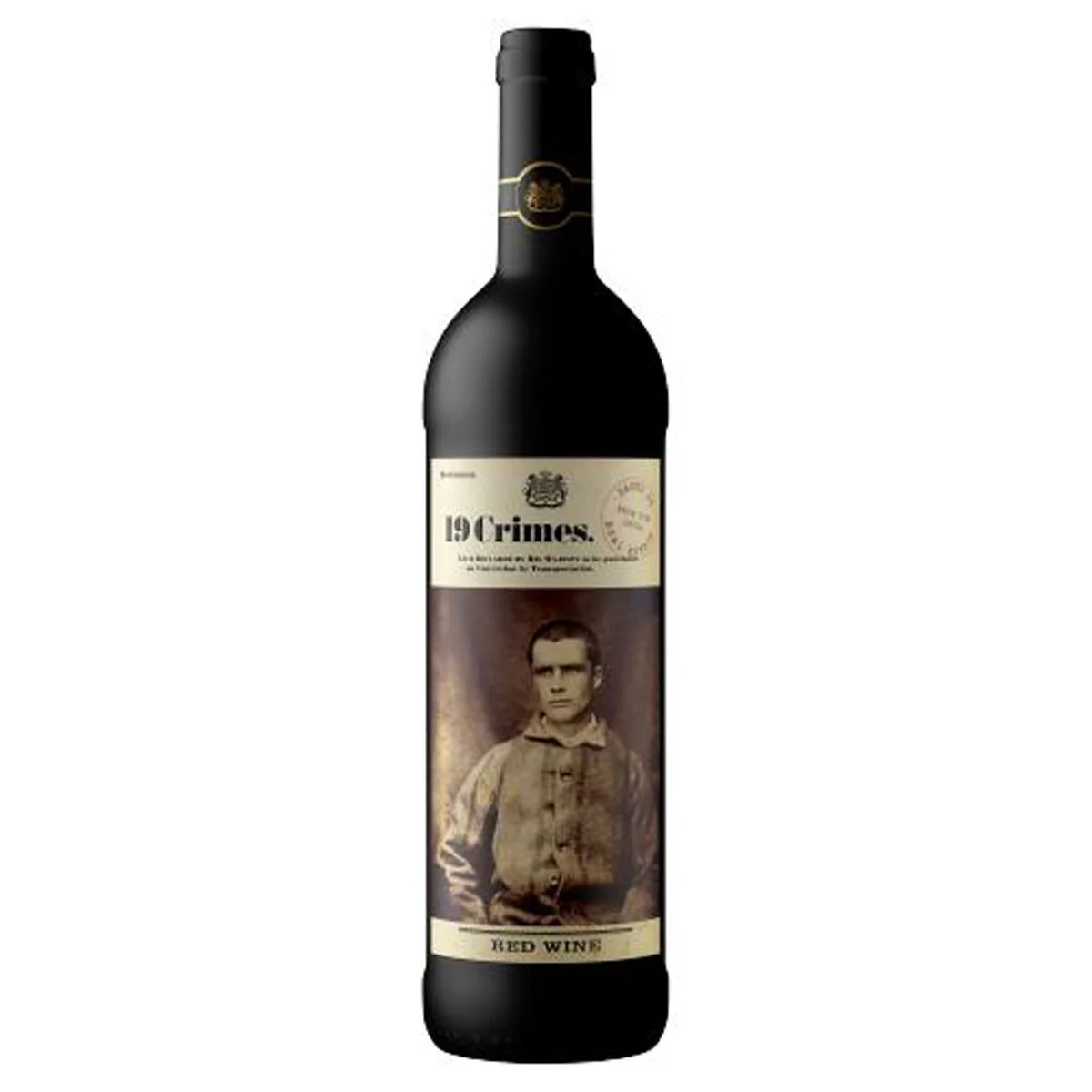 19 Crimes - Red Wine (13.5% ABV) - 750ml