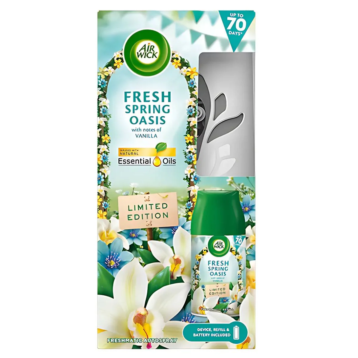 Air Wick - Freshmatic AutoSpray Fresh Spring Oasis - 250ml