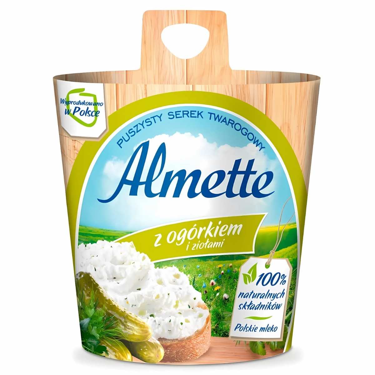 Almette - Spreadable Cheese with Cucumber & Herbs - 150g