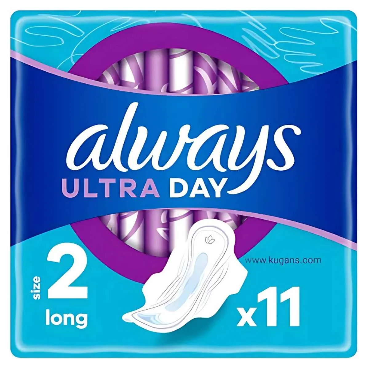 Always - Ultra Day Long Wings - 11 Pads