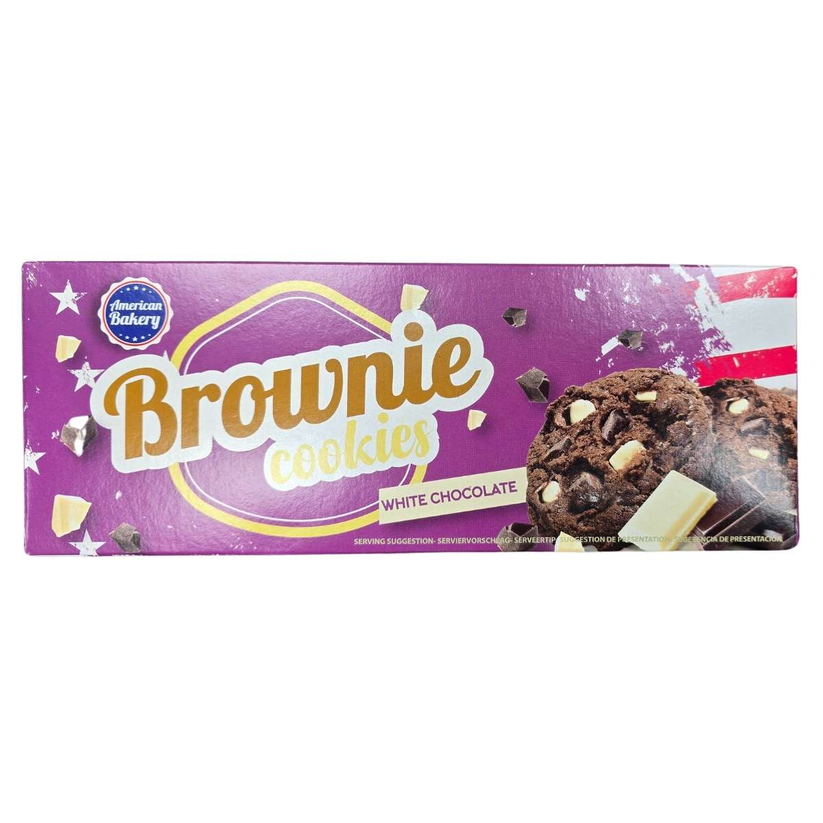 American Bakery - Brownie Cookies White Chocolate - 106g