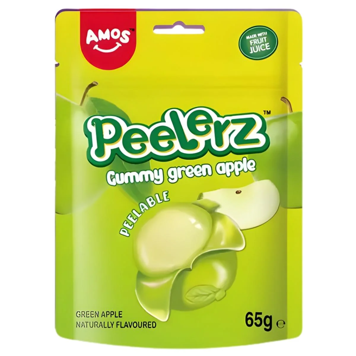 Amos - Peelerz Gummy Green Apple - 65g