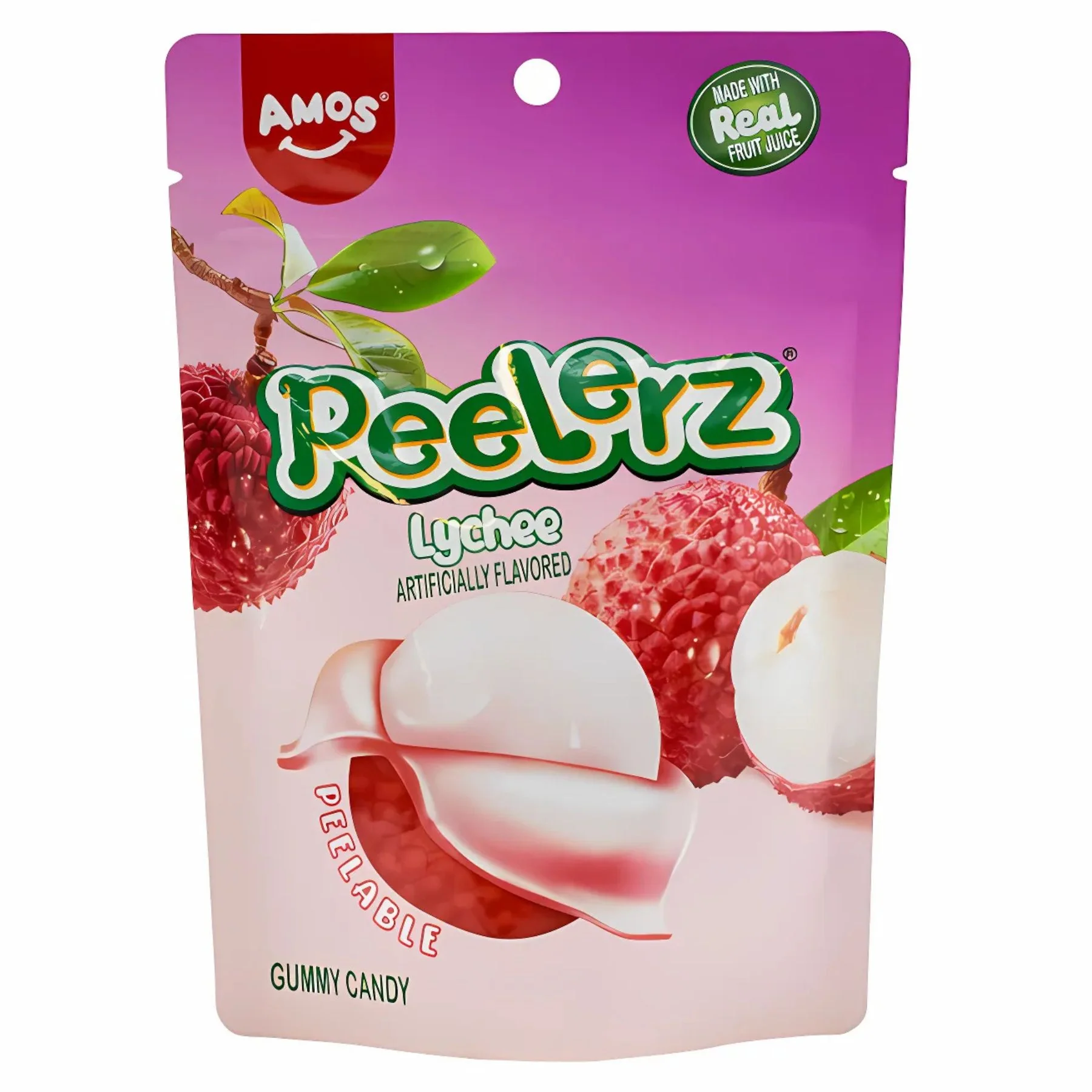 Amos - Peelerz Gummy Lychee - 65g