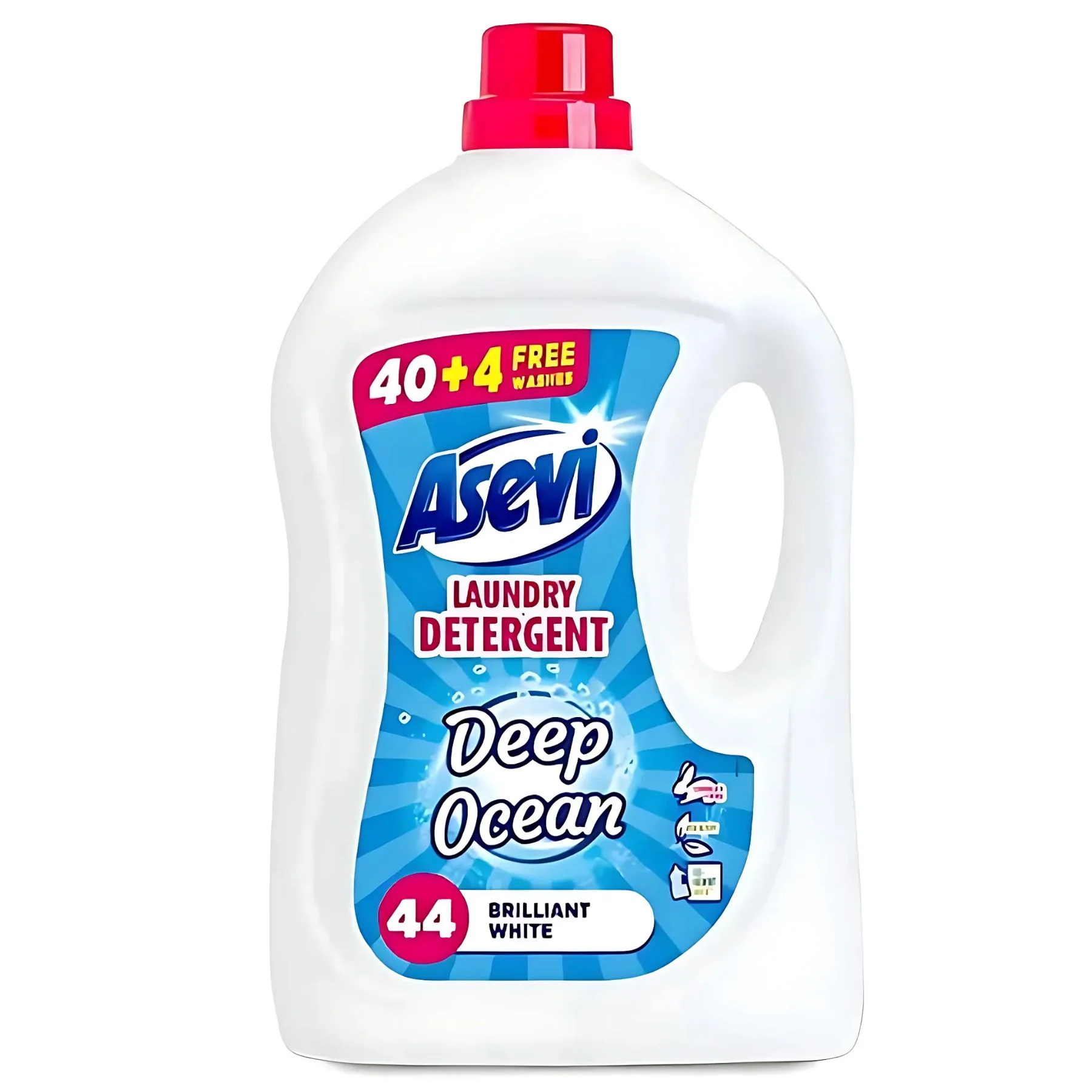 Asevi - Deep Ocean Laundry Detergent 44 Washes - 2.4L