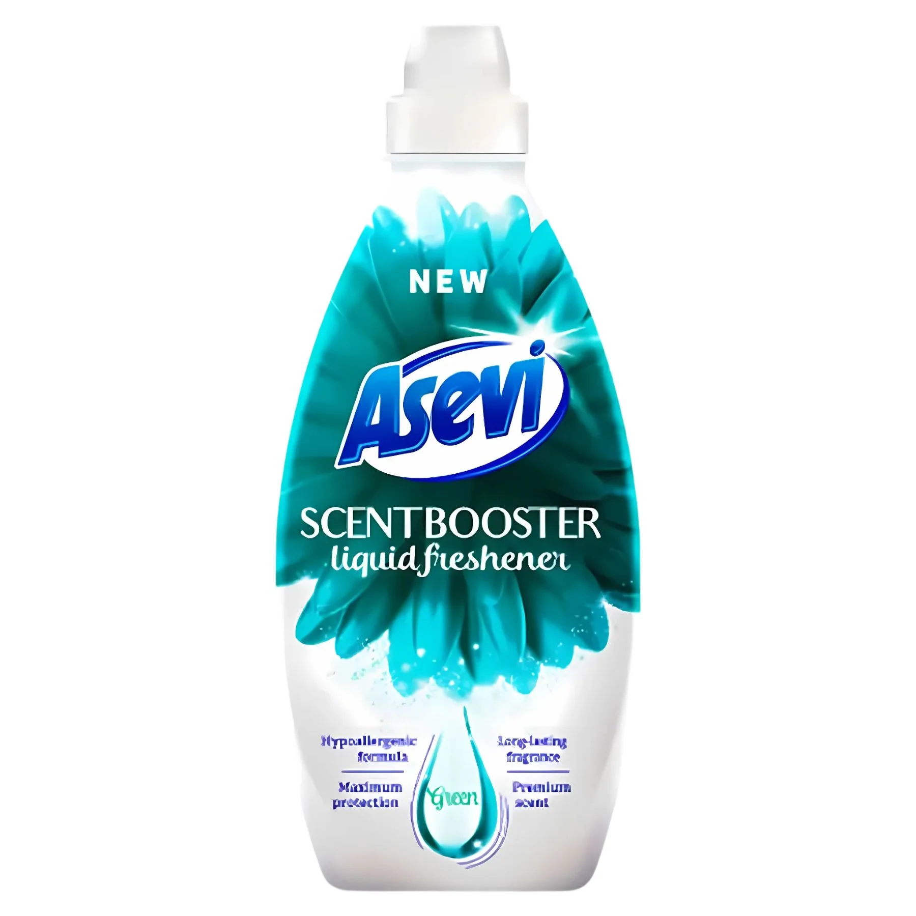 Asevi - Green Scent Booster Liquid Freshener 36 Washes - 720ml