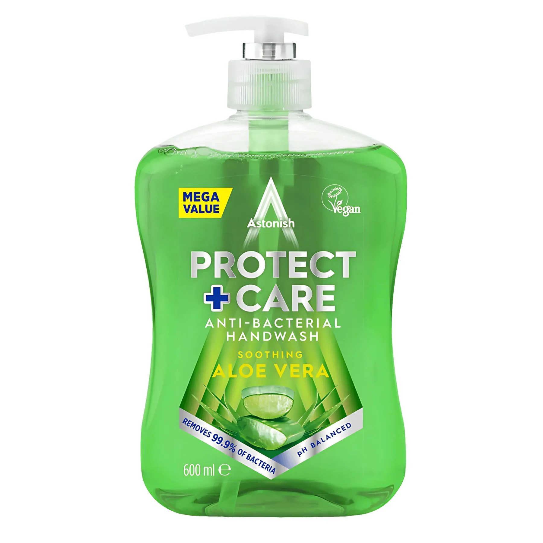 Astonish - Antibacterial Handwash Aloe Vera - 600ml