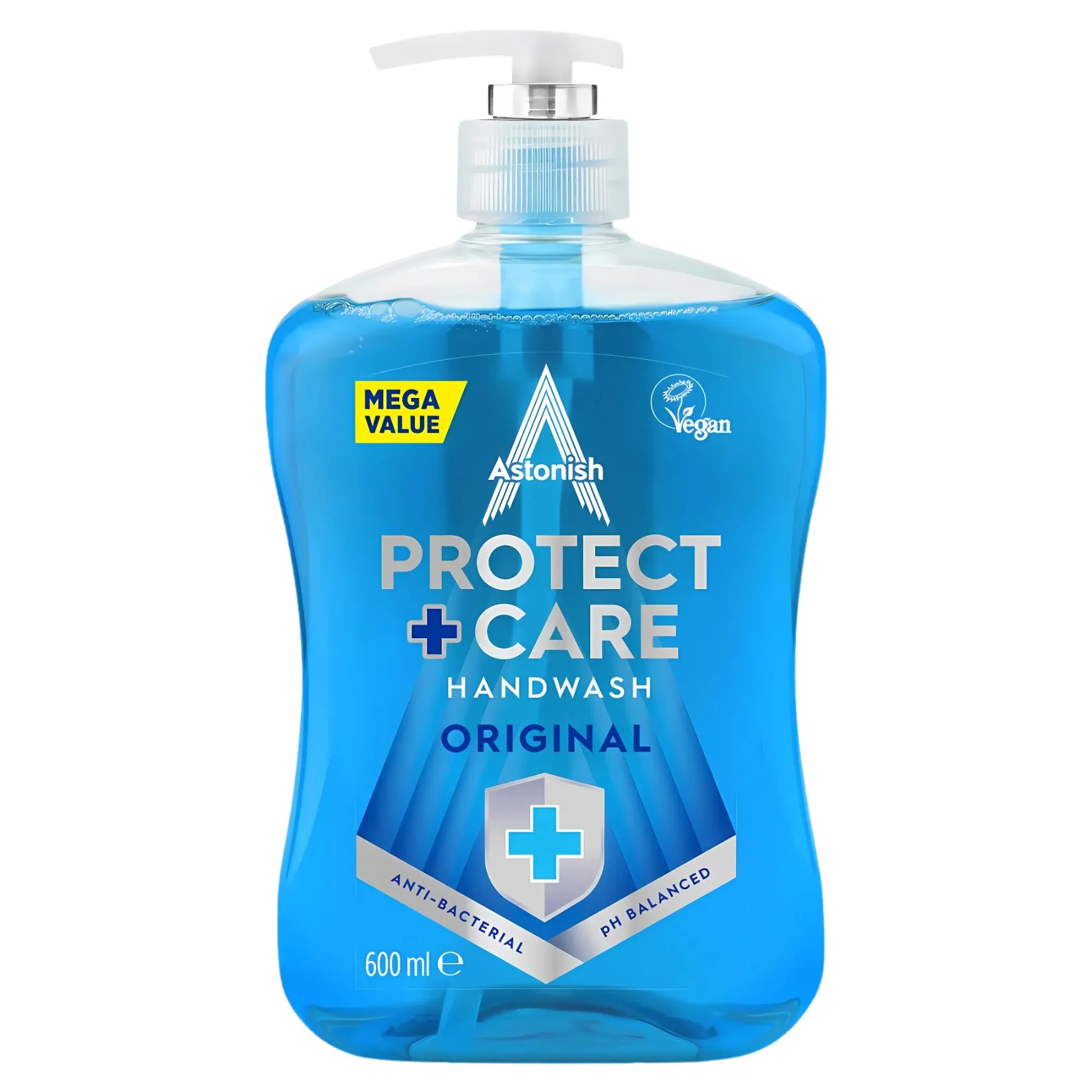 Astonish - Protect & Care Anti-Bacterial Liquid Hand Wash - 600ml