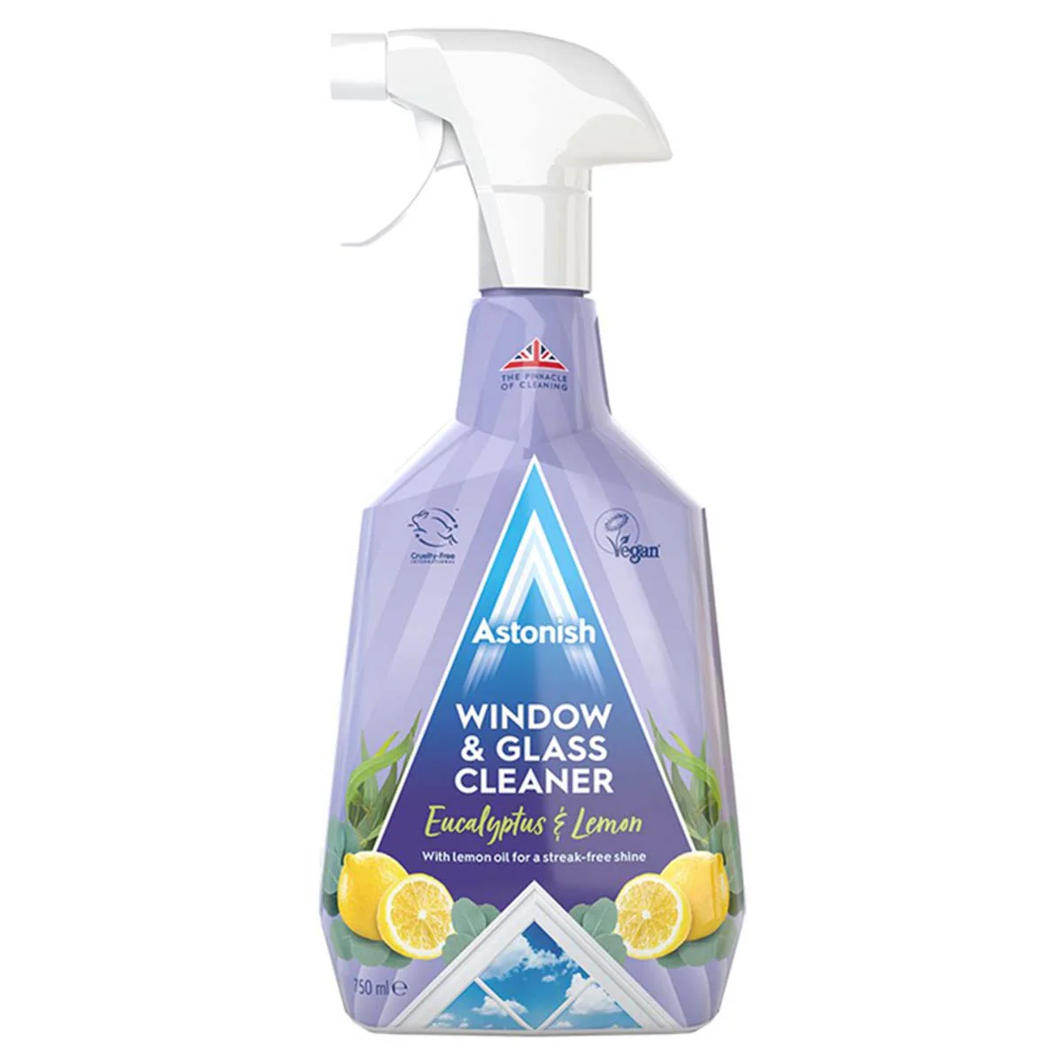 Astonish - Window & Glass Cleaner Eucalyptus & Lemon - 750ml