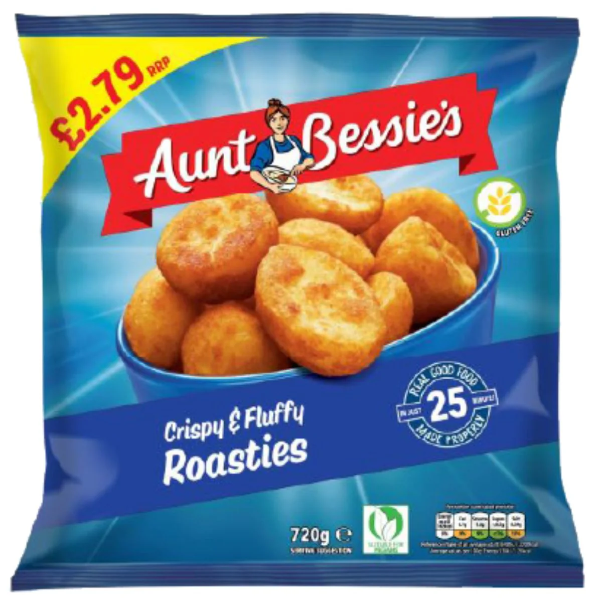 Aunt Bessies - Crispy & Fluffy Roasties - 720g
