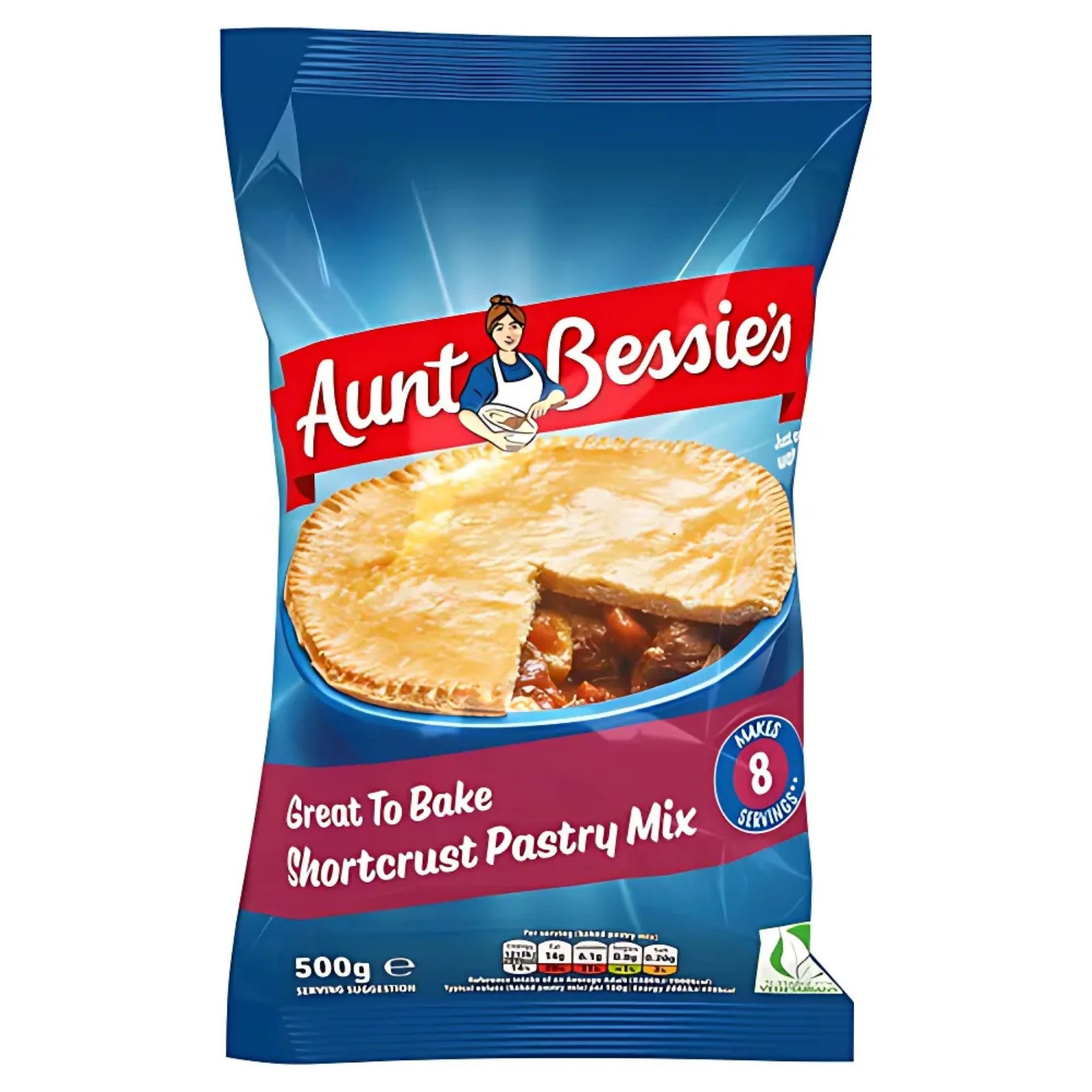 Aunt Bessies - Shortcrust Pastry Mix - 500g