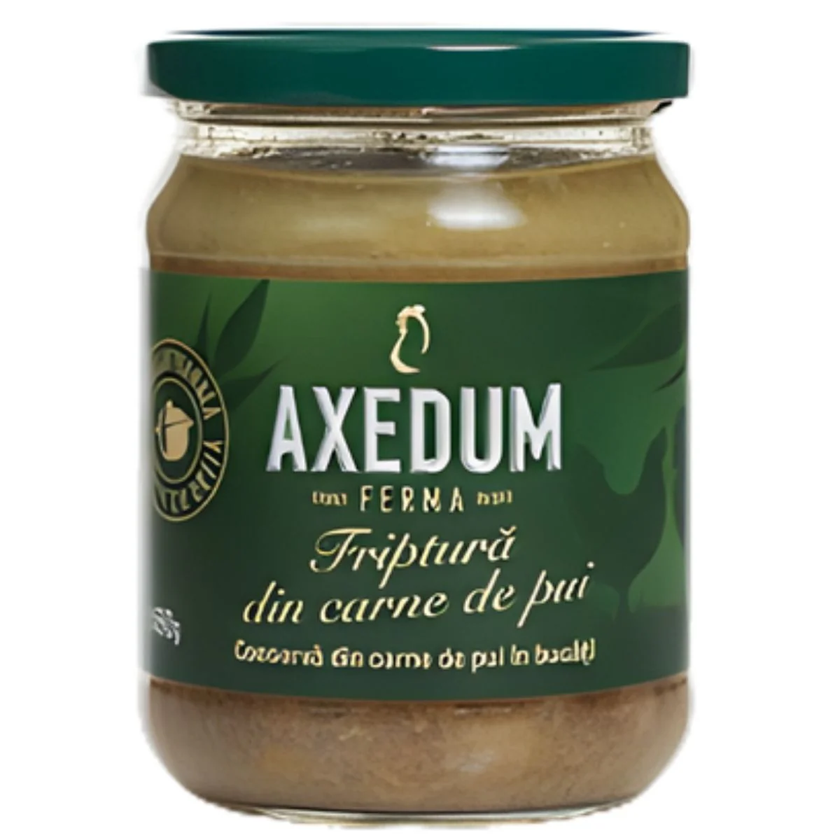 Axedum - Stewed Chicken Leg Meat with Fried Onions (Halal) - 450g