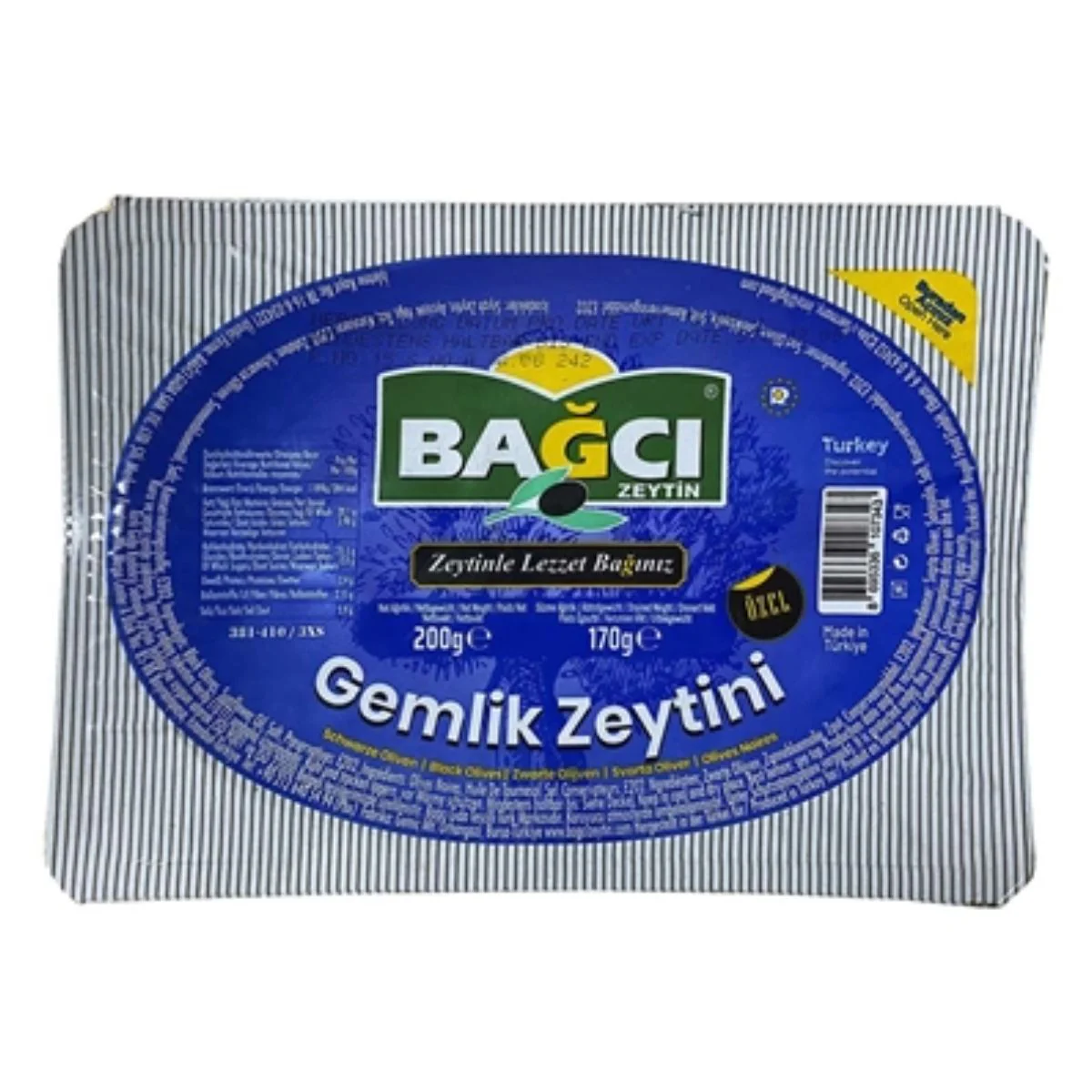Bagci - Black Olives - 200g