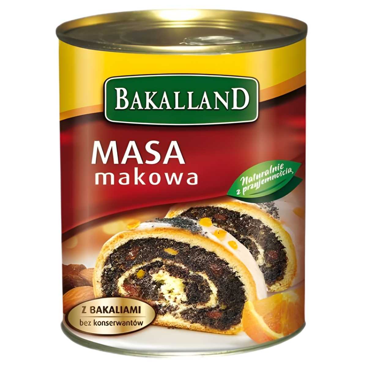Bakalland - Poppy Seeds With Dried Fruit - 850g