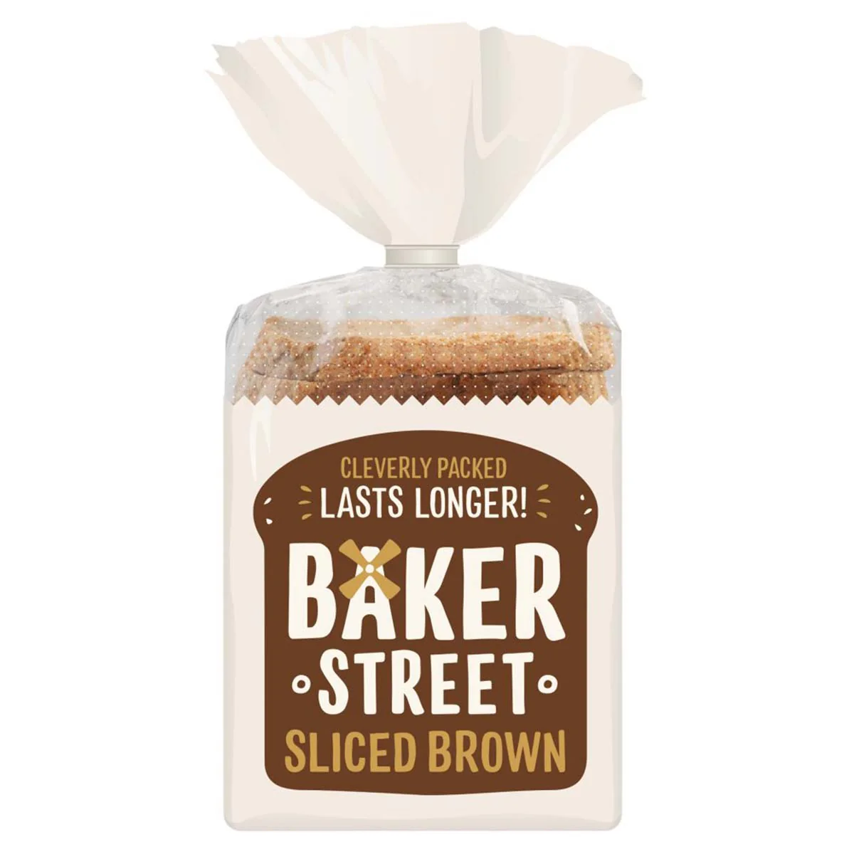 Baker Street - Slice Brown Bread - 600g