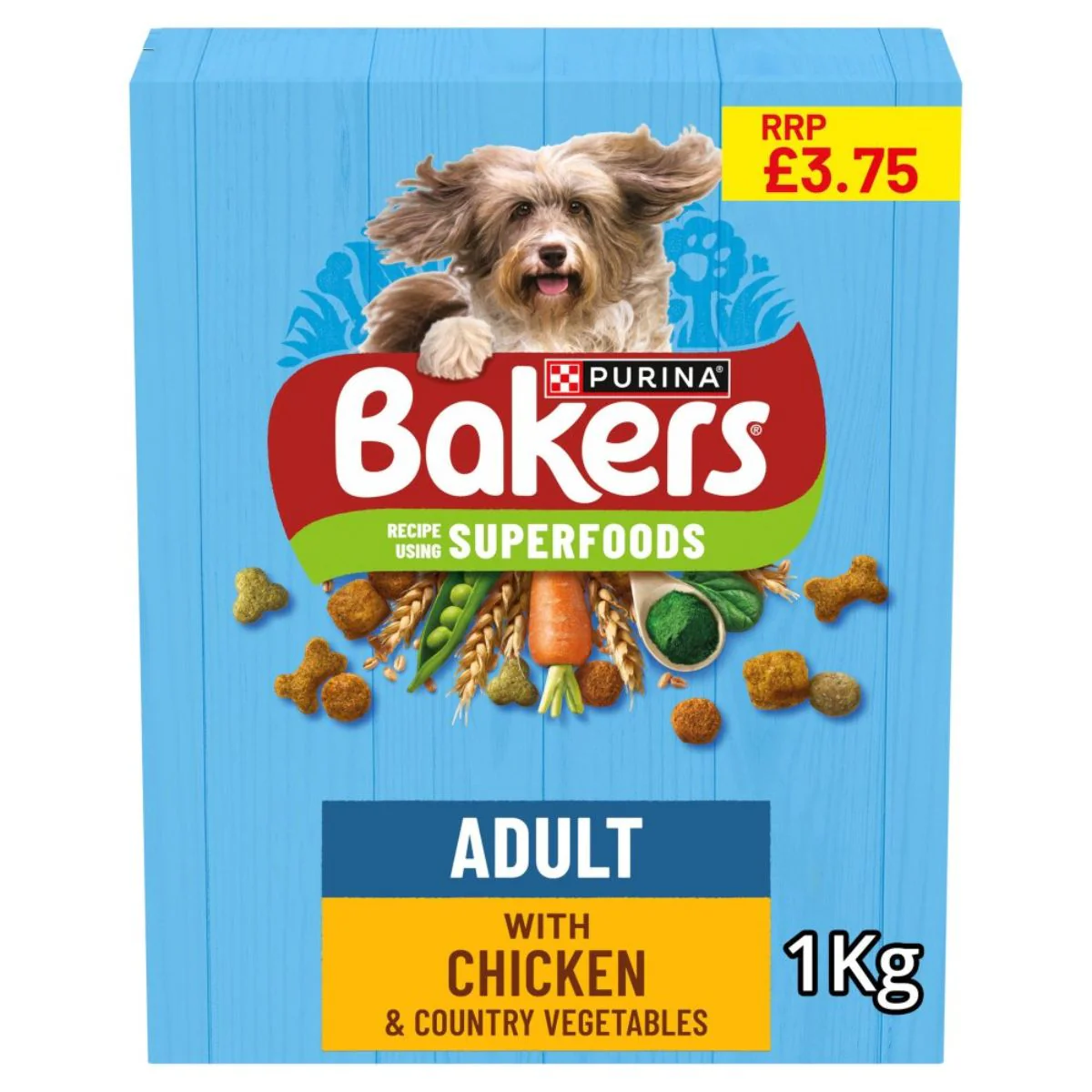 Bakers - Adult with Tasty Chicken & Country Vegetables - 1kg