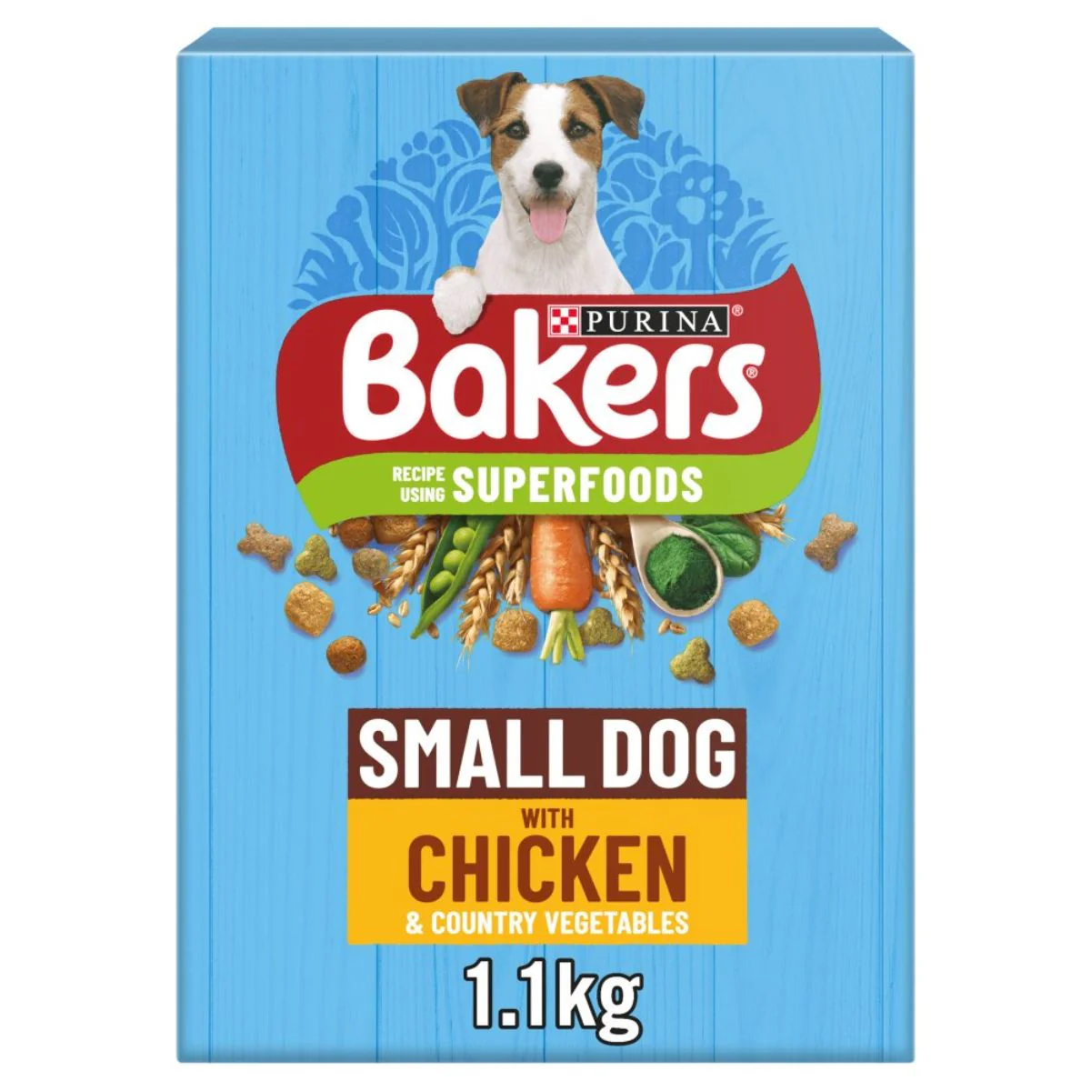 Bakers - Small Dog Food Chicken with Vegetables - 1.1kg