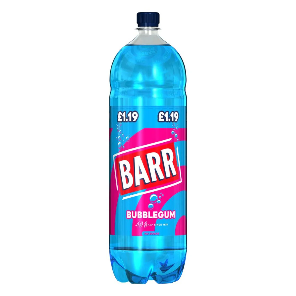 Barr - Bubblegum Soft Drink - 2L