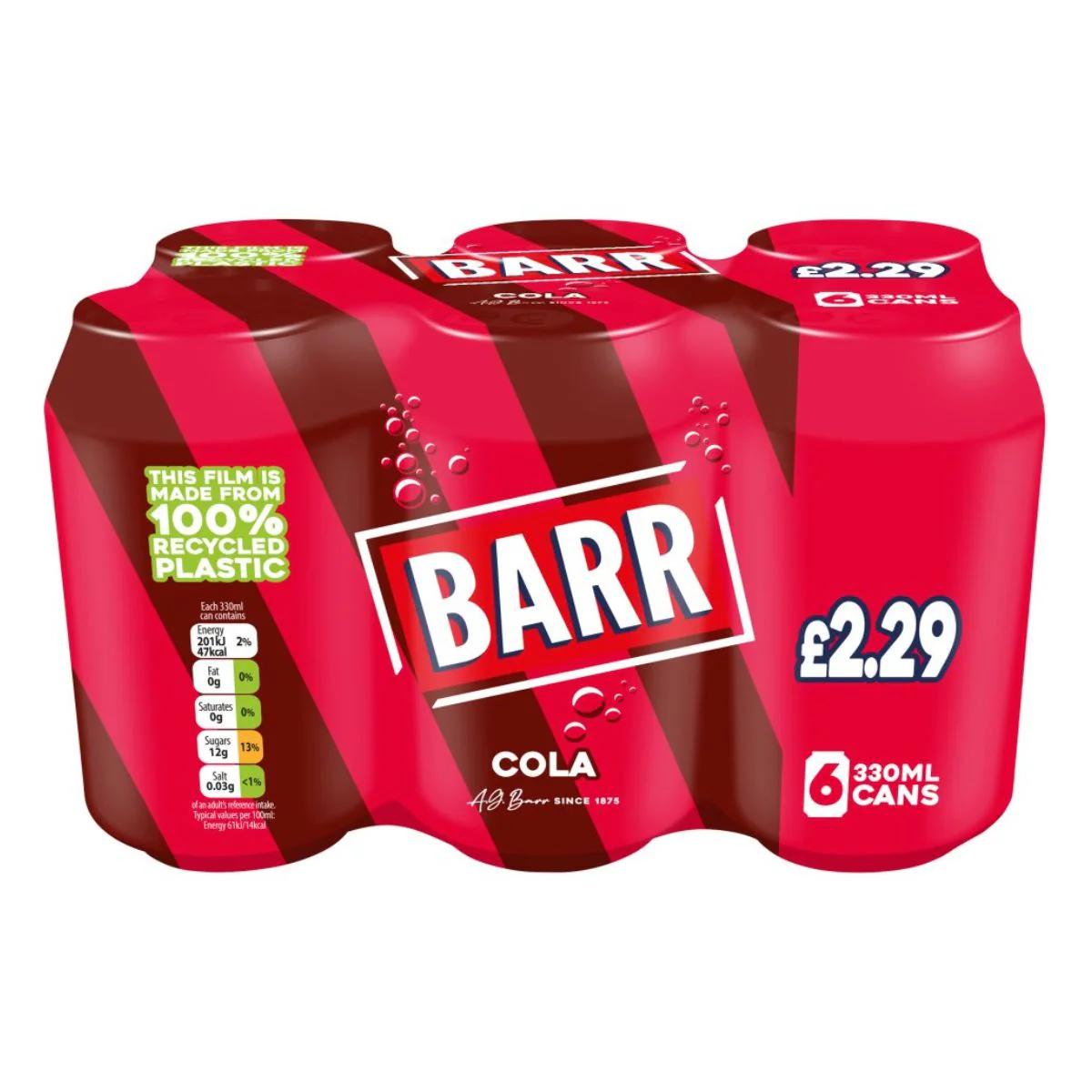 Barr - Cola - 6x330ml