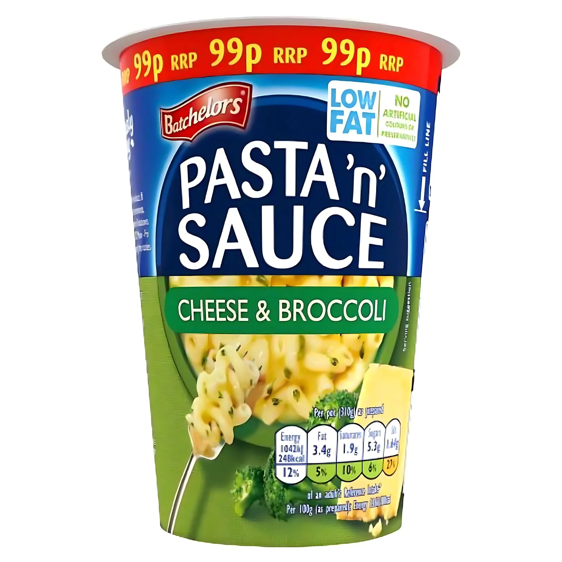 Batchelors - Pasta n Sauce Cheese & Broccoli - 65g