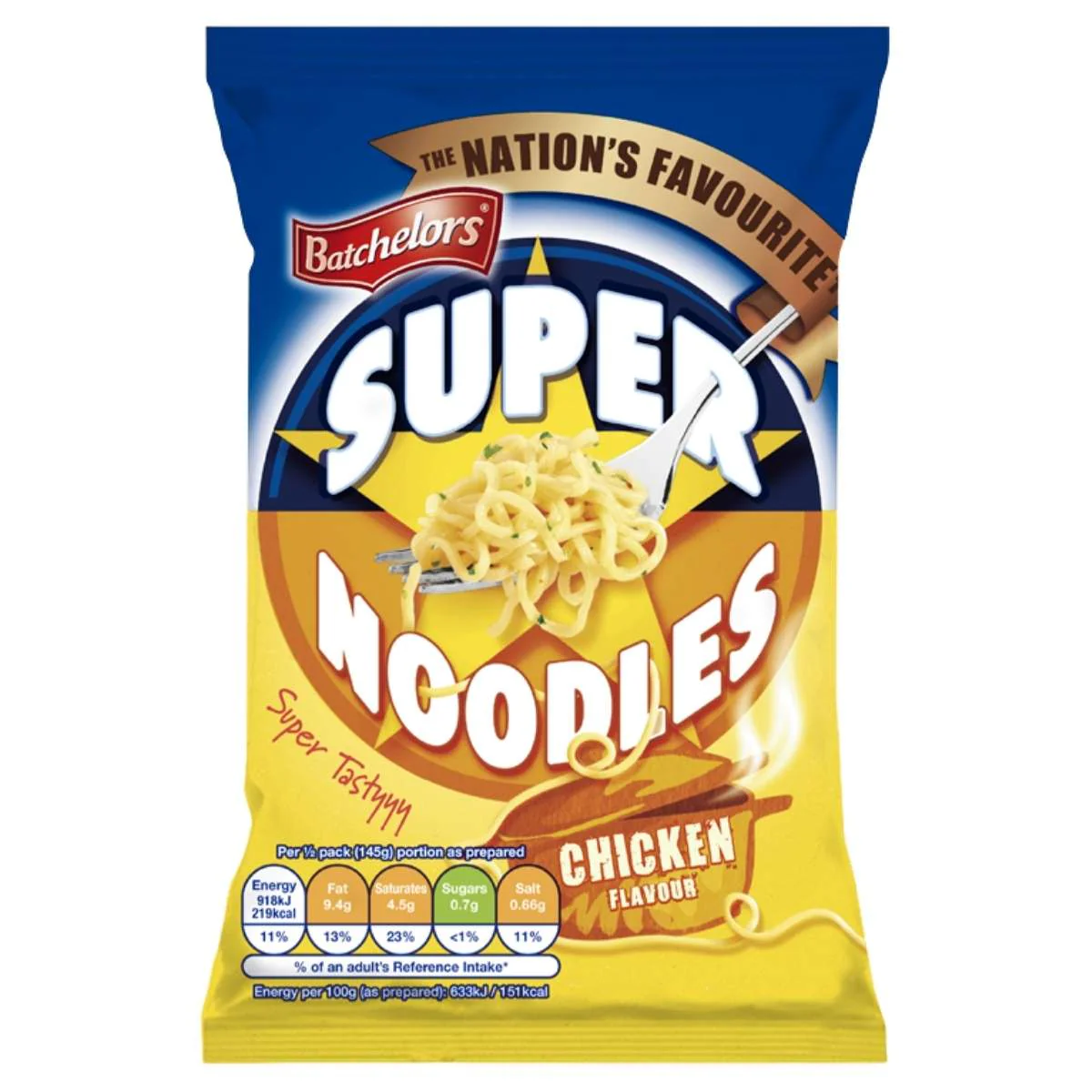 Batchelors - Super Noodles Chicken Flavour Instant Noodle - 90g