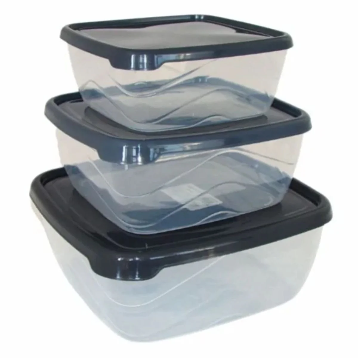 Beehome - Square Food Container - 3pcs