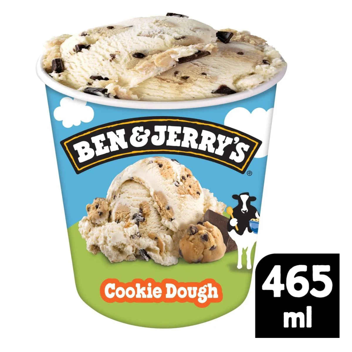 Ben and Jerrys - Cookie Dough - 465ml