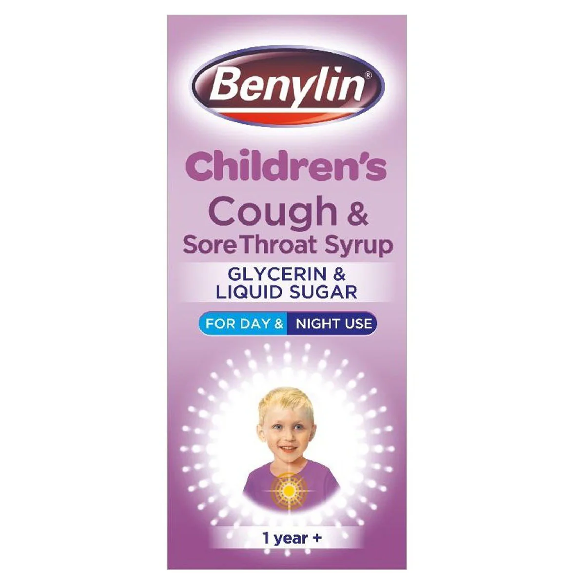 Benylin - Children's Cough & Sore Throat Syrup 1 Year+ - 125ml