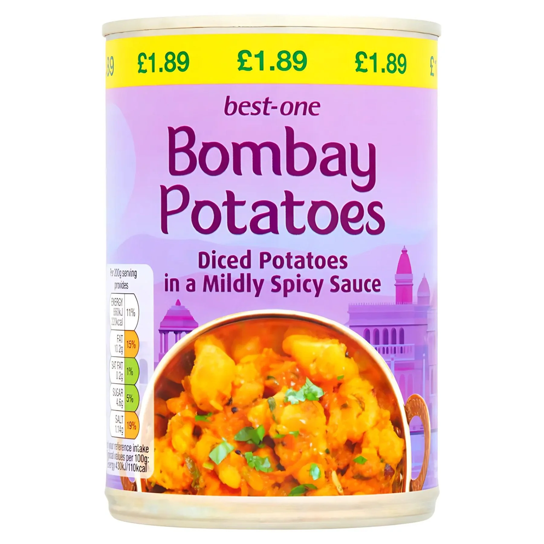 Best In - Bombay Potatoes in Spicy Sauce - 400g