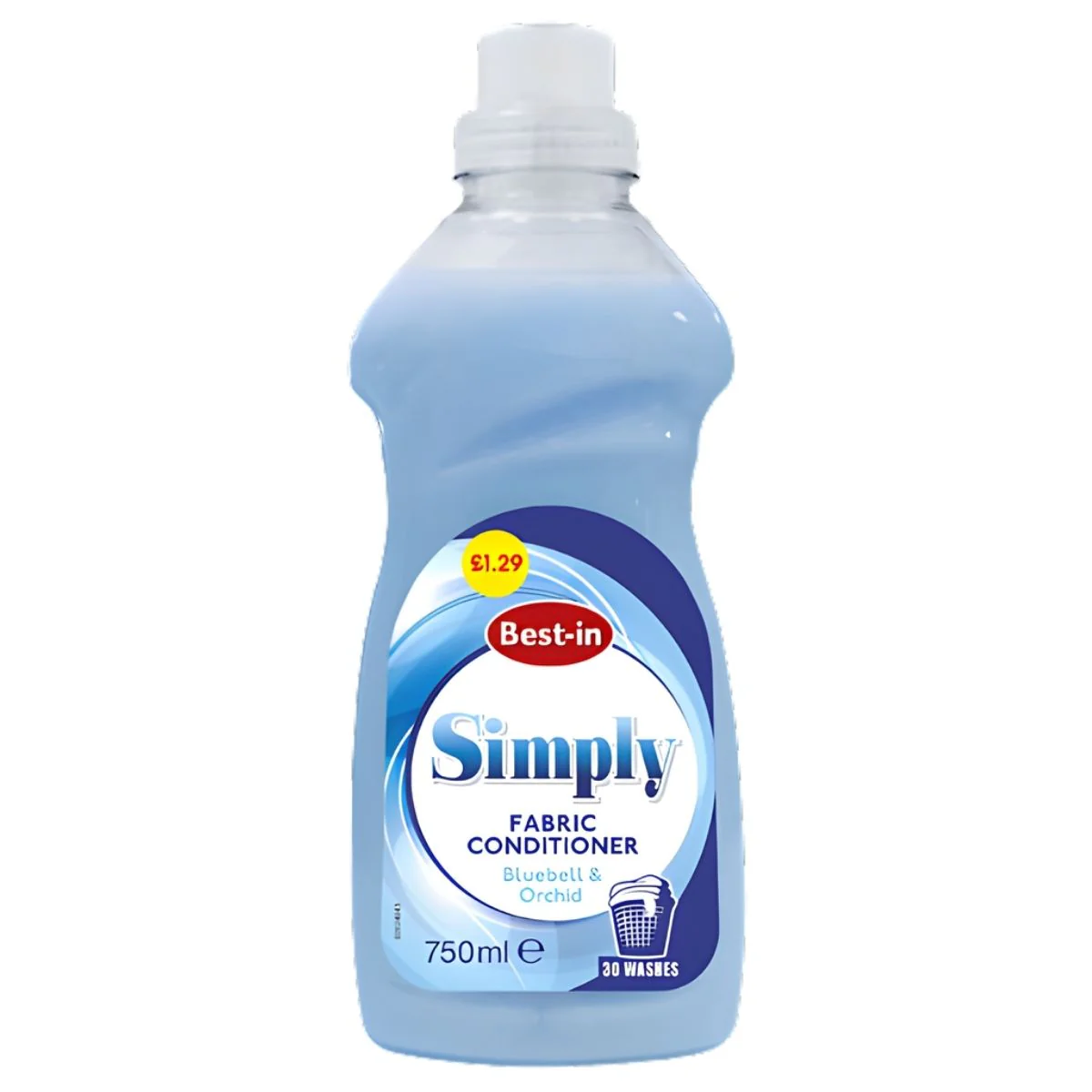 Best-In - Simply Bluebell & Orchid Fabric Conditioner 30 Washes - 750ml