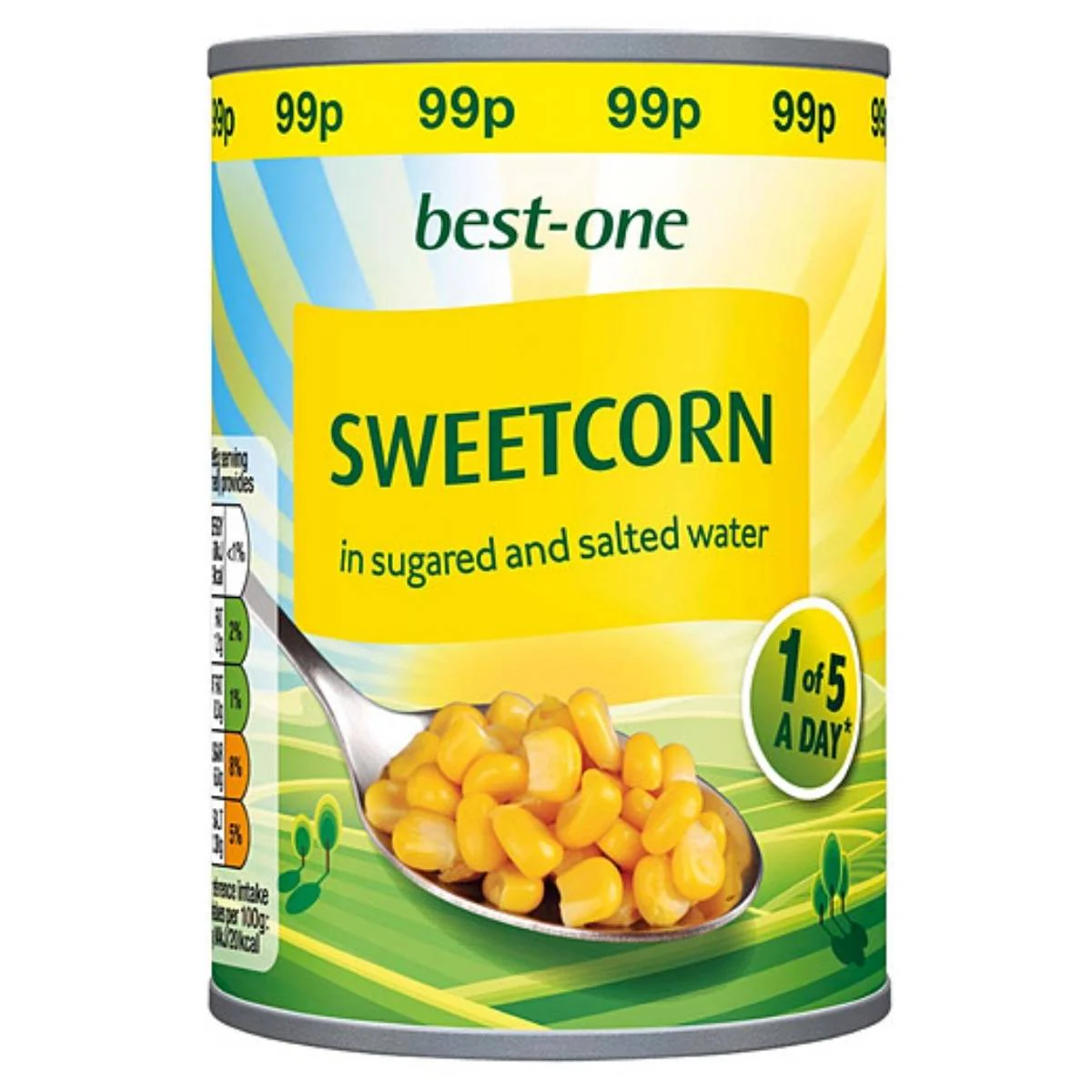 Best One - Sweetcorn in Salted Water Naturally Sweet - 340g