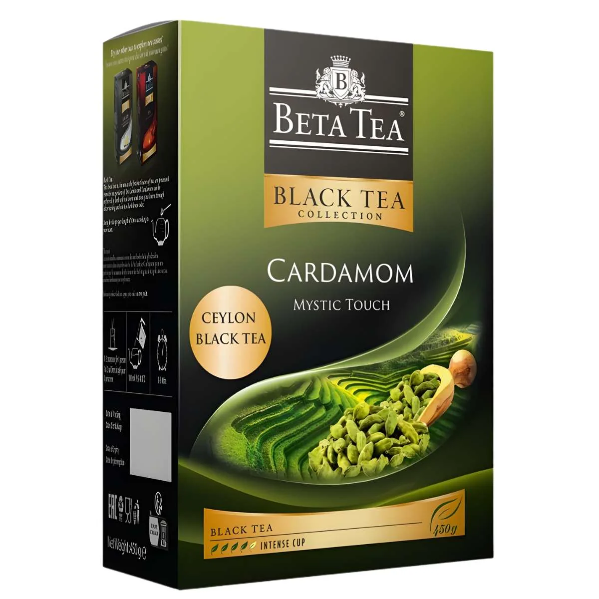 Beta Tea - Cardamom Mystic Touch Flavoured Black Tea - 450g
