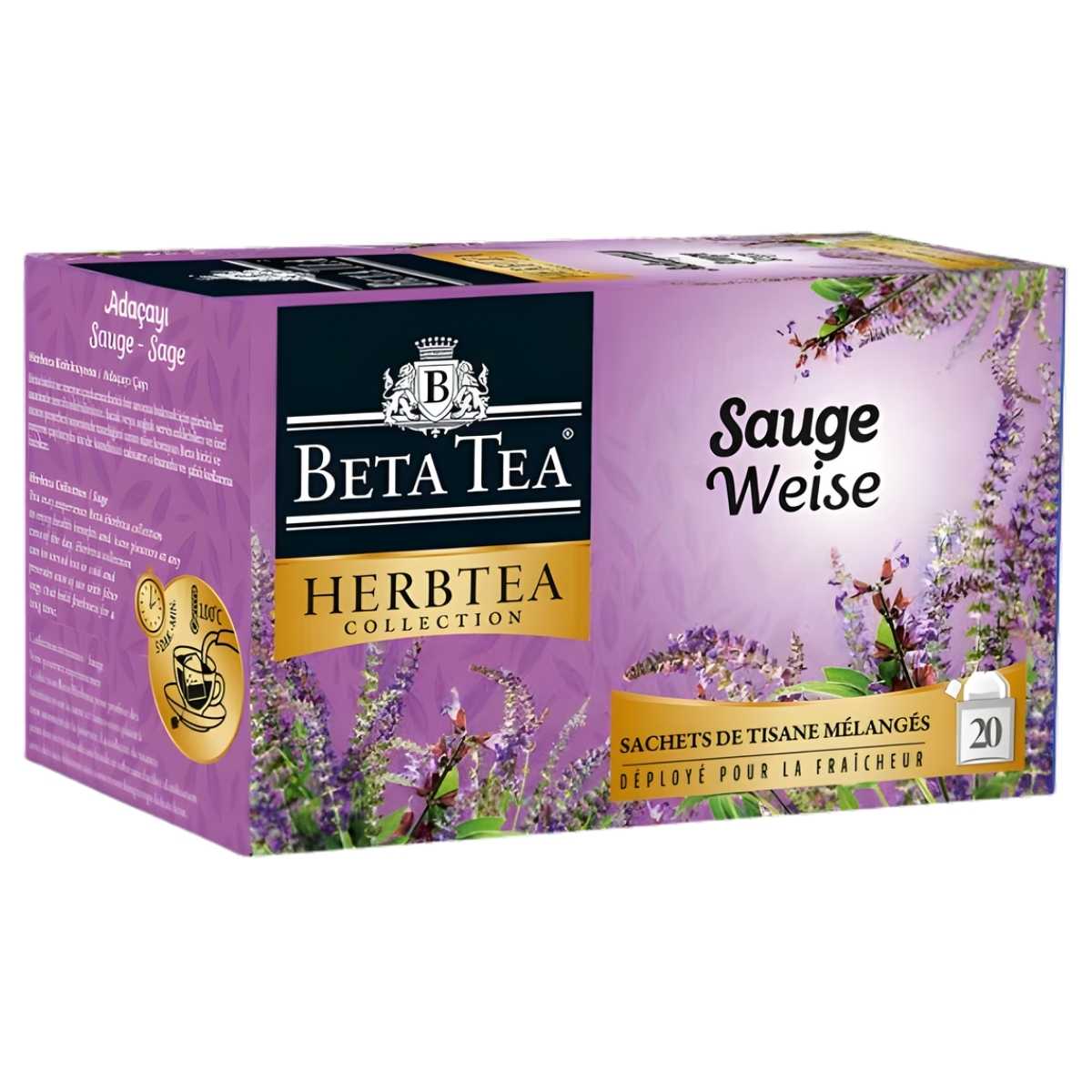 Beta Tea - Sage Herbal Tea - 20 Tea Bags