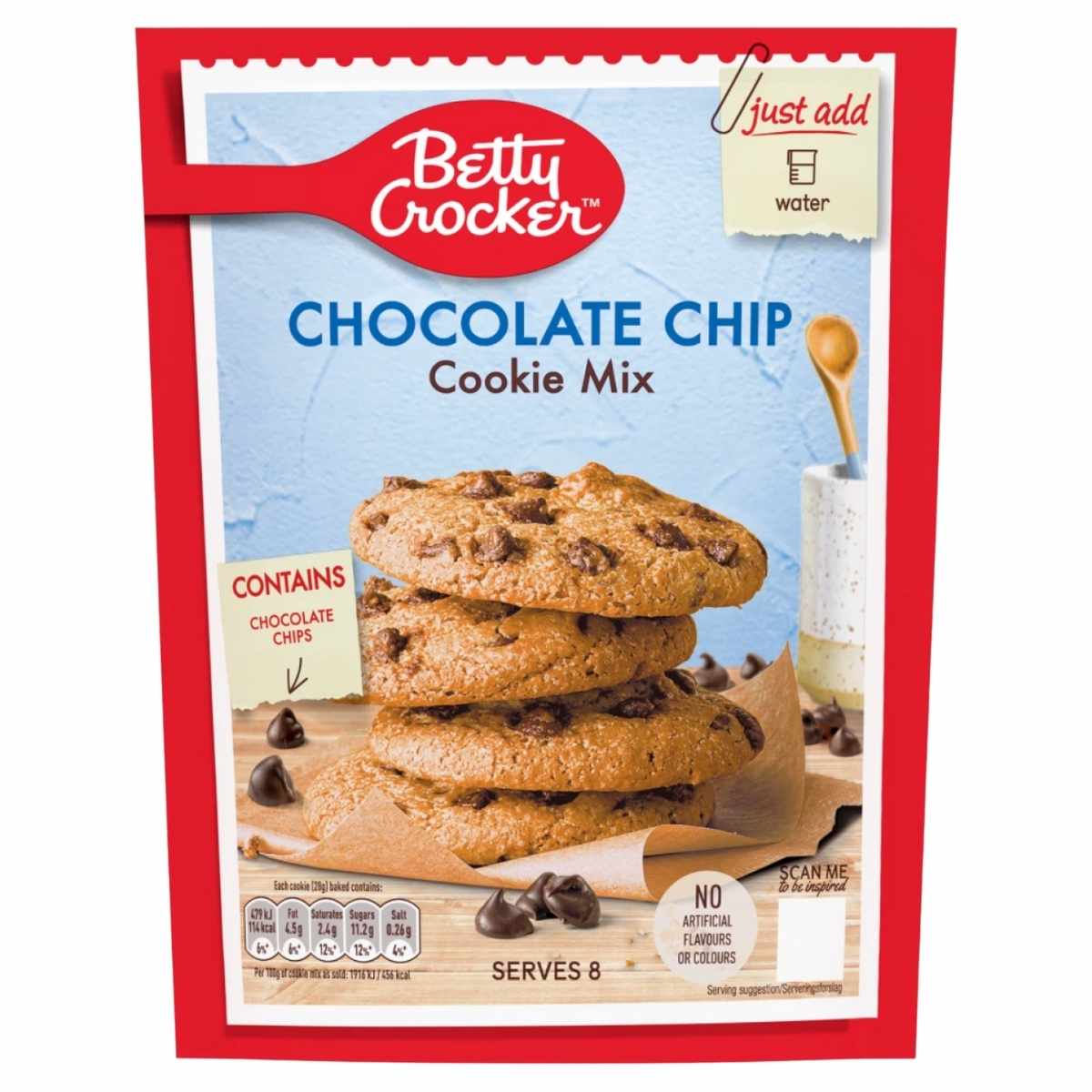 Betty Crocker - Chocolate Chip Cookie Mix - 200g