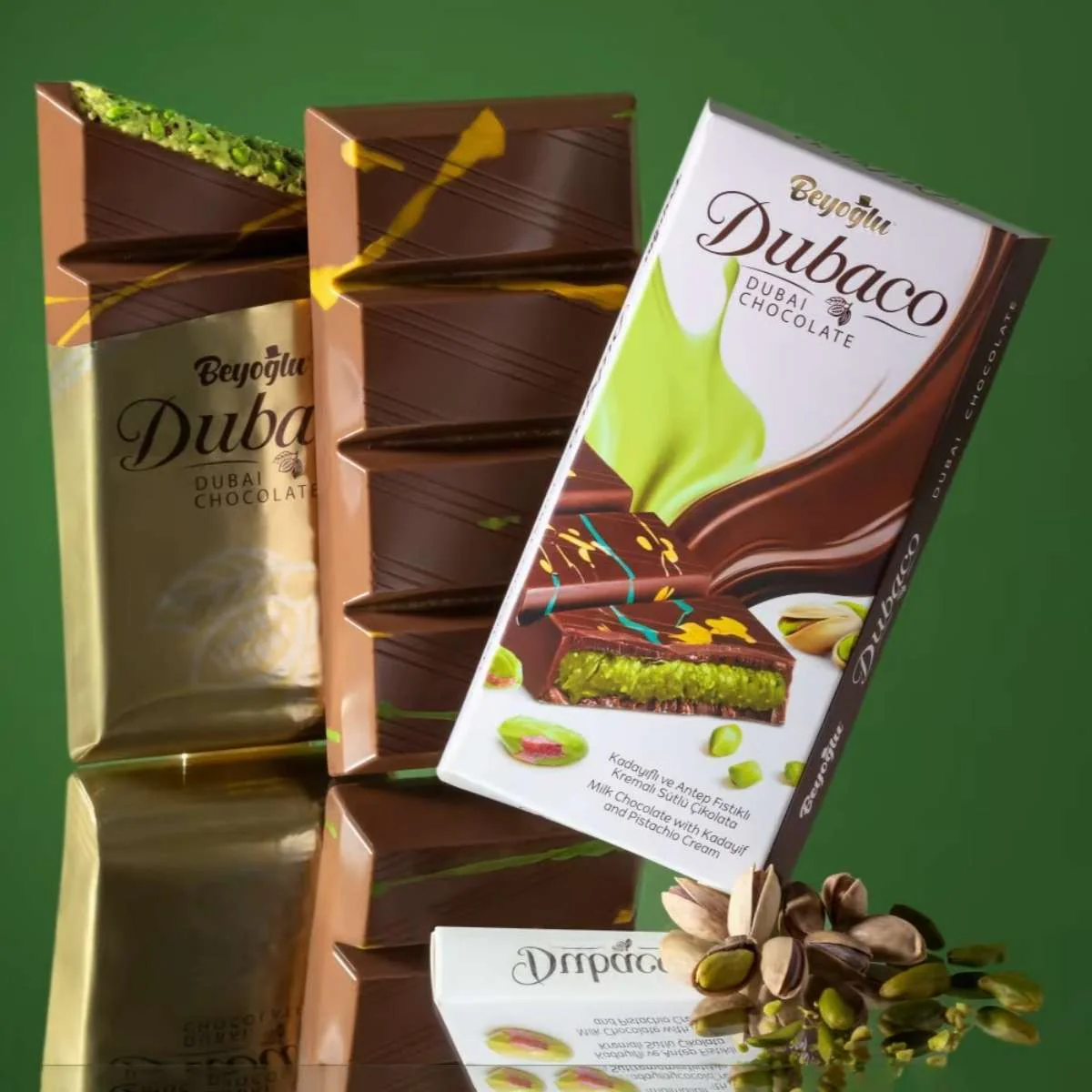 Beyoglu - Dubaco Premium Dubai Chocolate Bar - 200g - Image 2