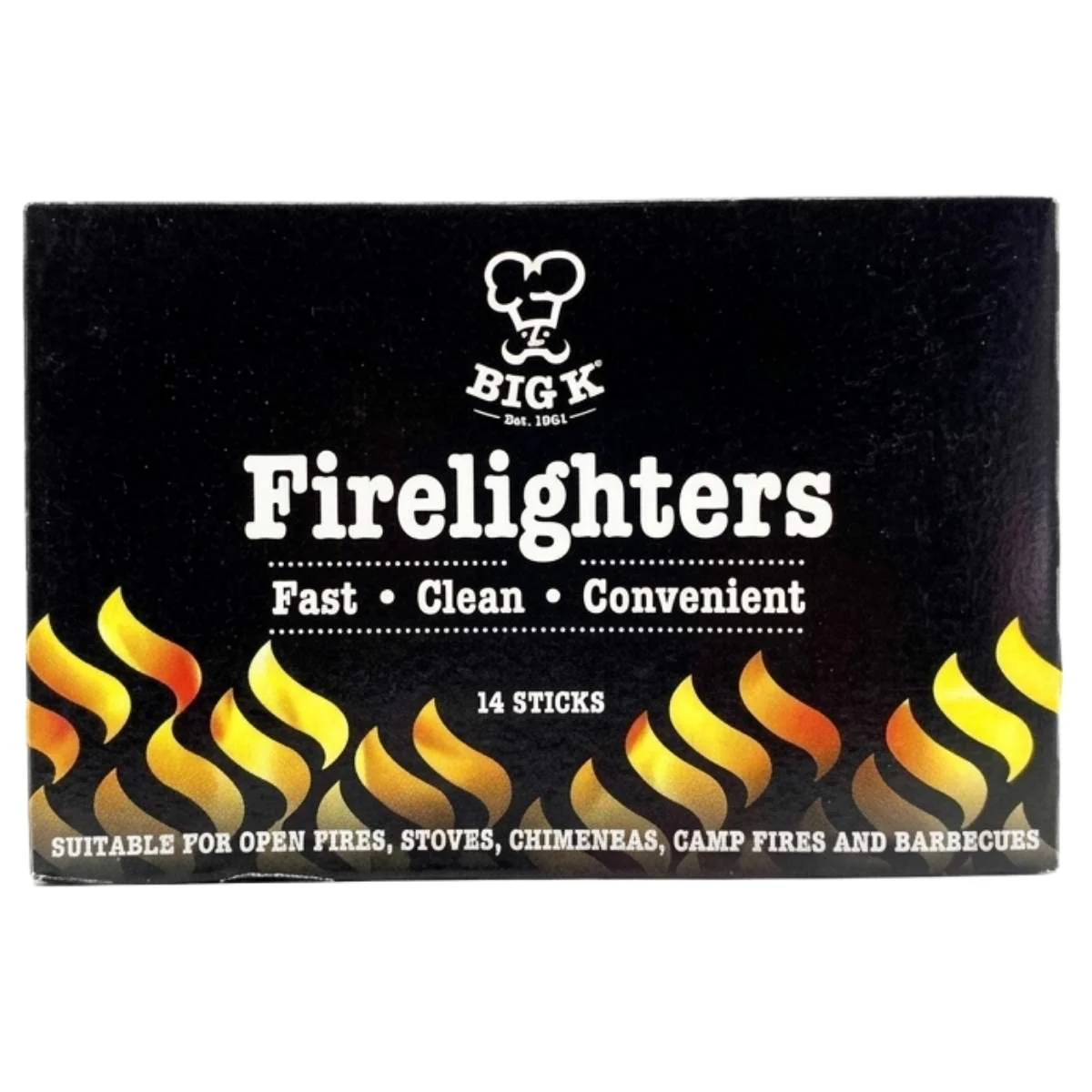 BigK - Firelighters - 14 Sticks