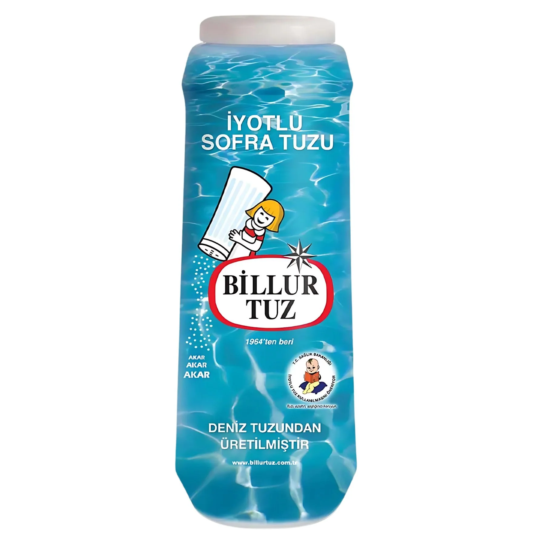 Billur - Iodized Table Salt - 500g
