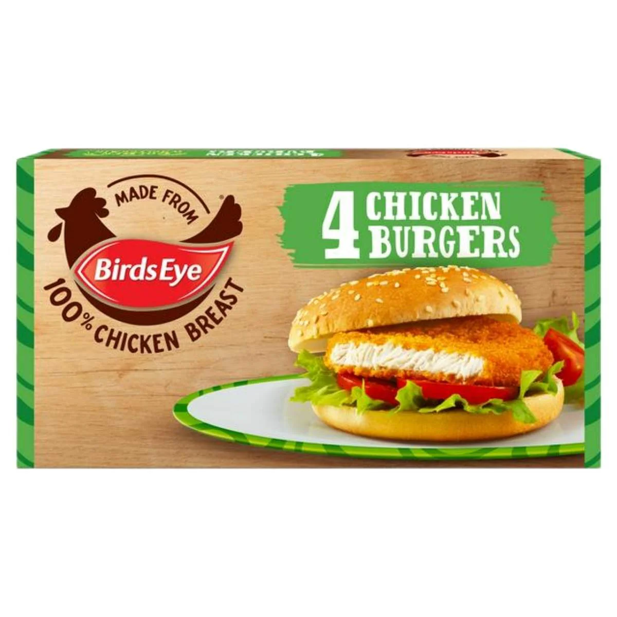 Birds Eye - 4 Chicken Burgers - 200g