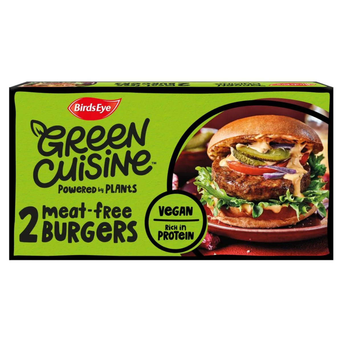 Birds Eye - Green Cuisine 2 Meat Free Burgers - 200g