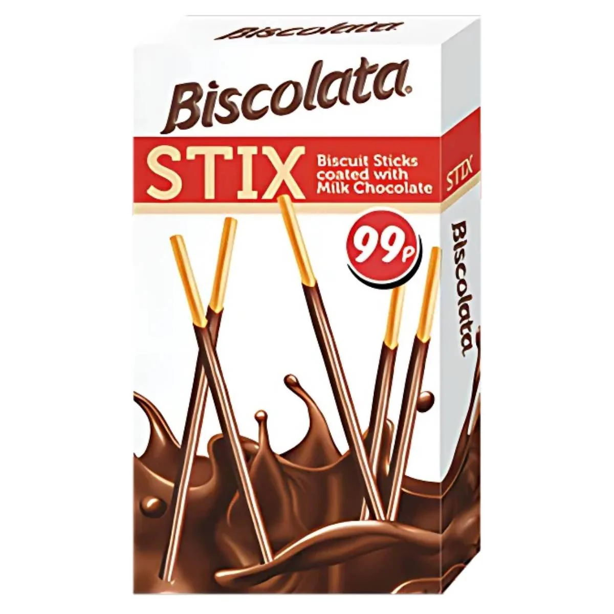 Biscolata - Stix Biscuit Sticks Coated with Milk Chocolate - 40g