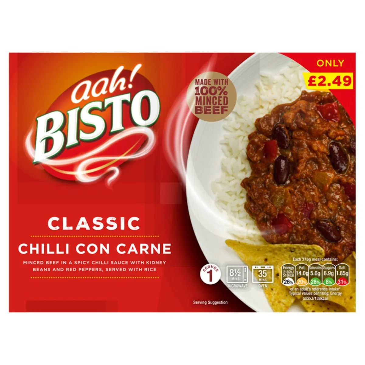 Bisto - Classic Chilli Con Carne - 375g