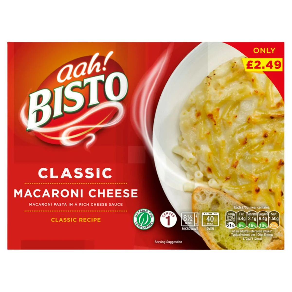 Bisto - Classic Macaroni Cheese - 375g