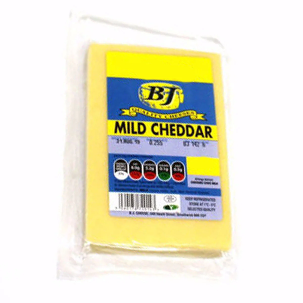 Bj - Mild Cheddar - 255g