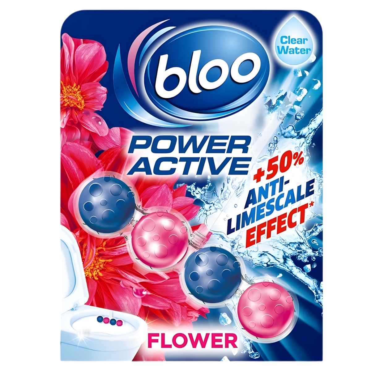 Bloo - Power Active Flower Rim Block - 50g