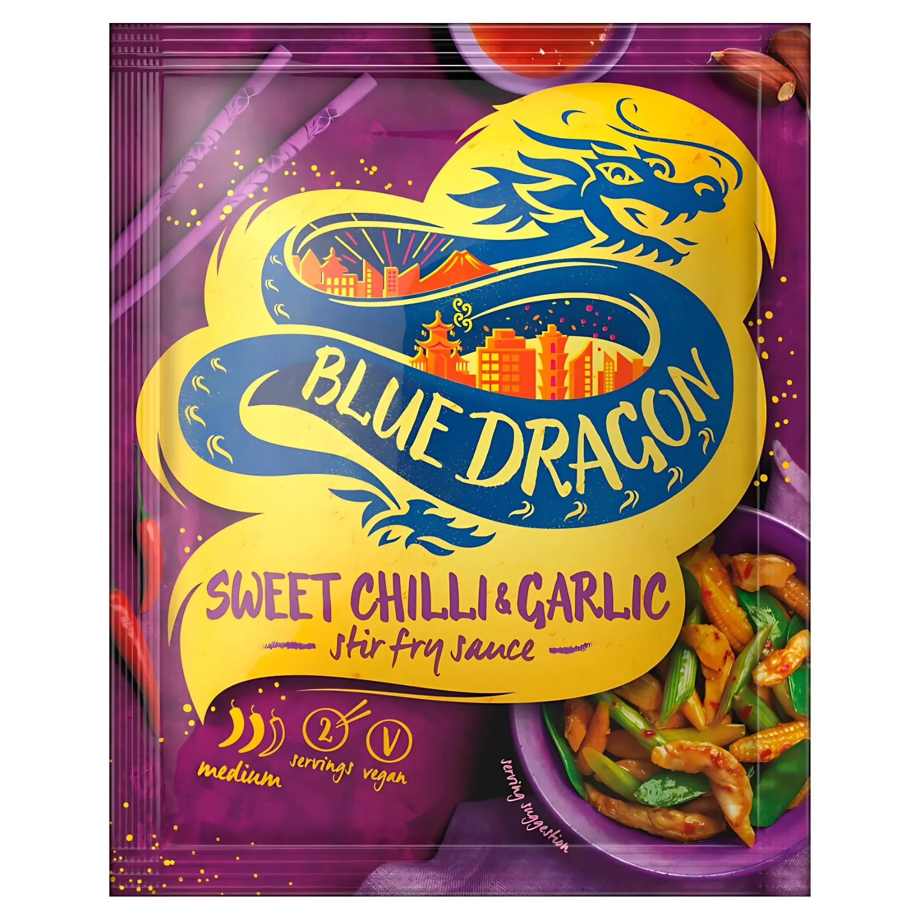 Blue Dragon - Sweet Chilli & Garlic Stir Fry Sauce - 120g