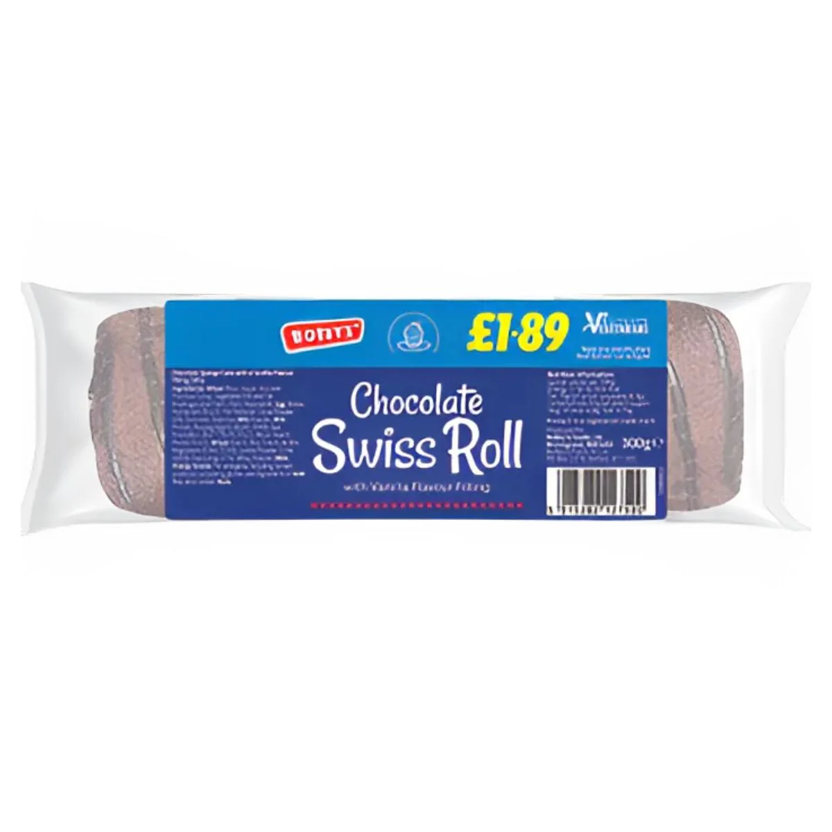Bobby's - Chocolate Swiss Roll - 300g