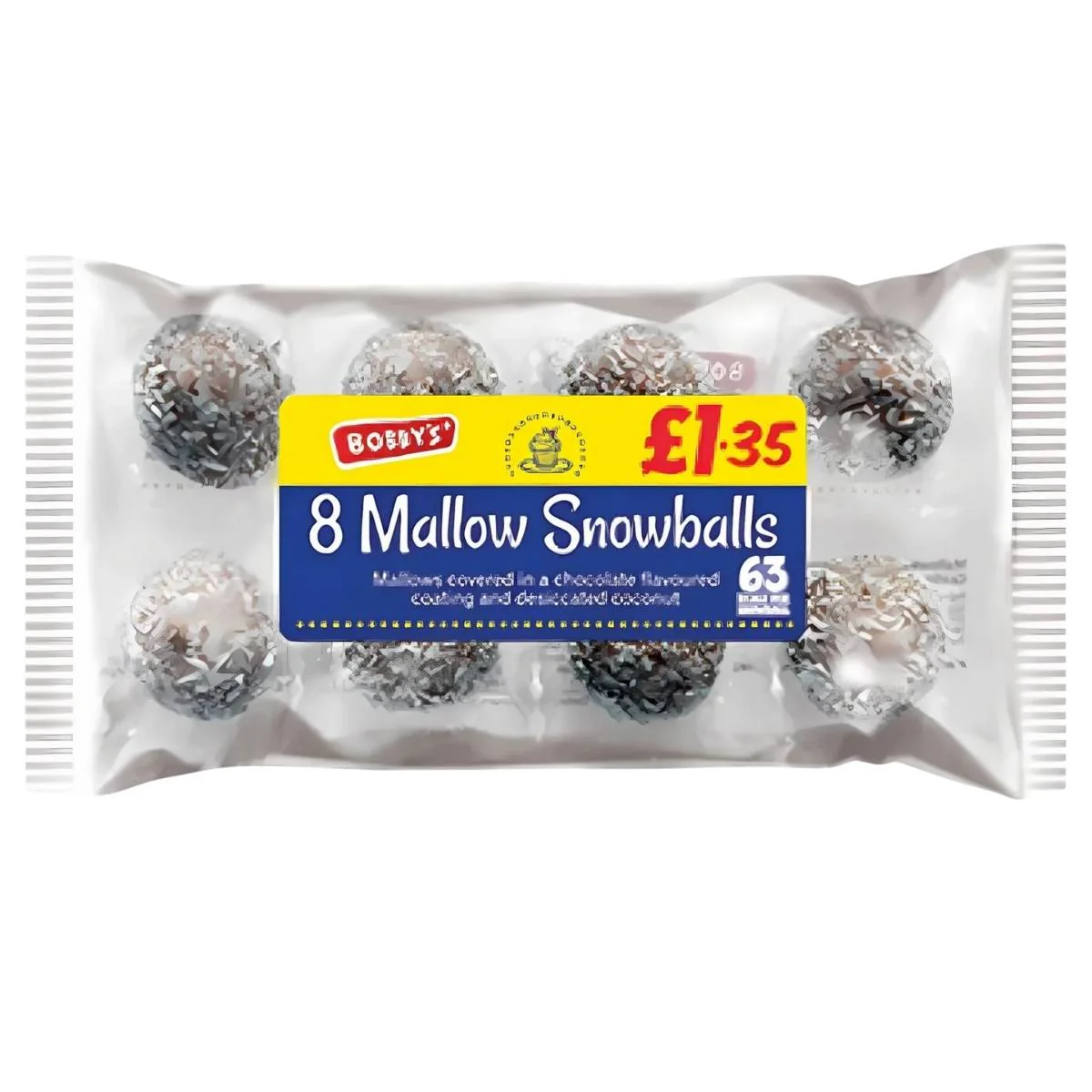 Bobby's - Mallow Snowballs - 8pcs