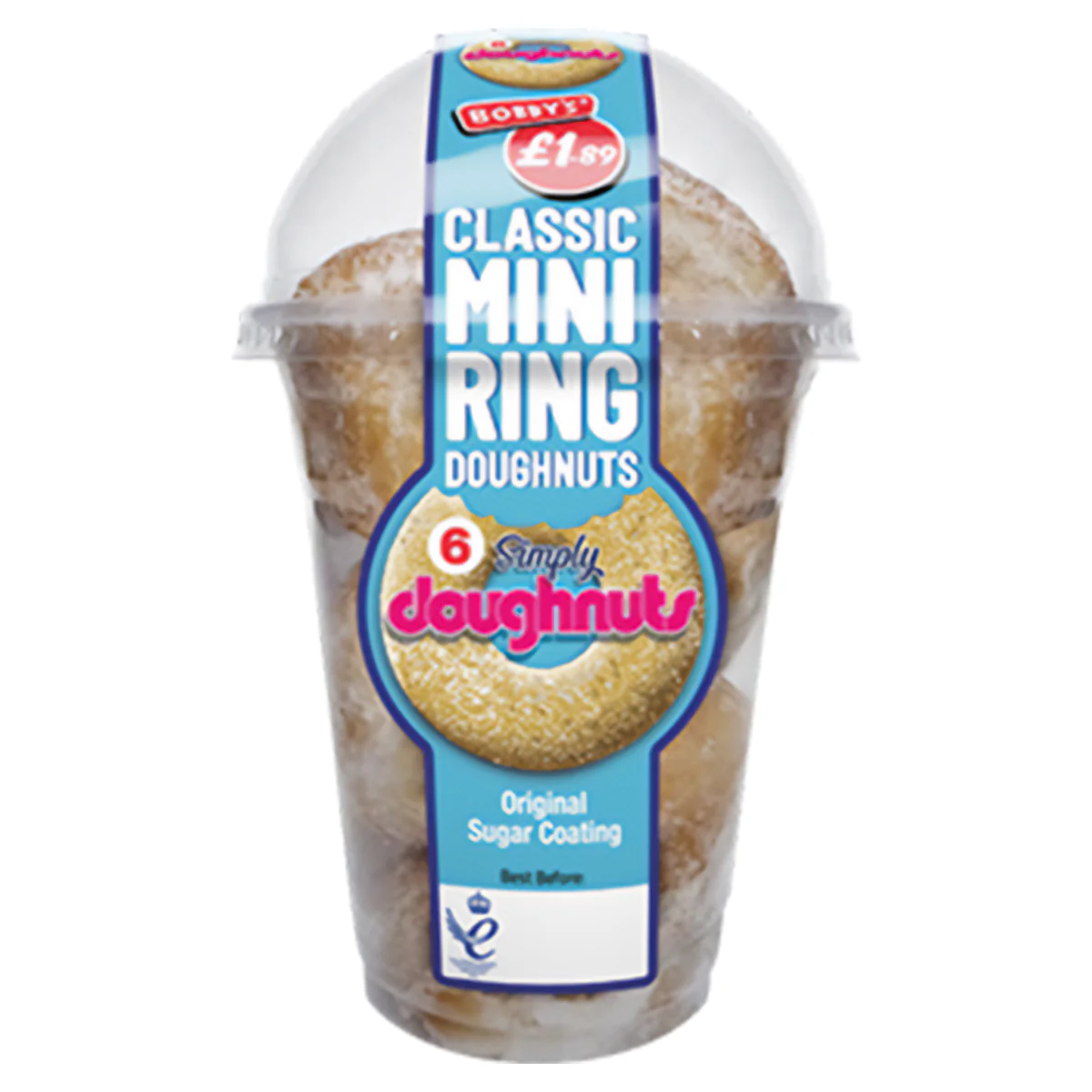 Bobby's - Mini Doughnuts - 6 Pack