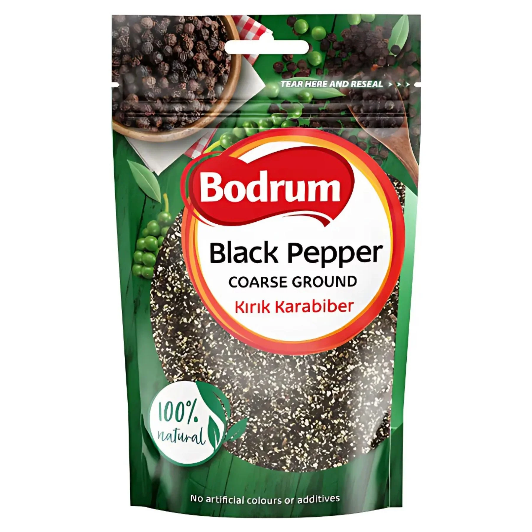 Bodrum - Black Pepper Coarse Ground - 100g