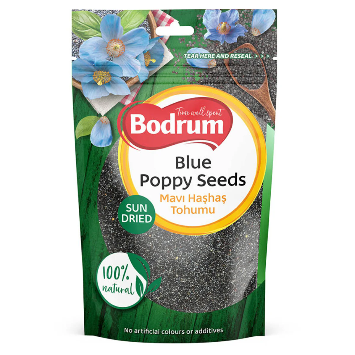 Bodrum - Blue Poppy Seeds - 100g
