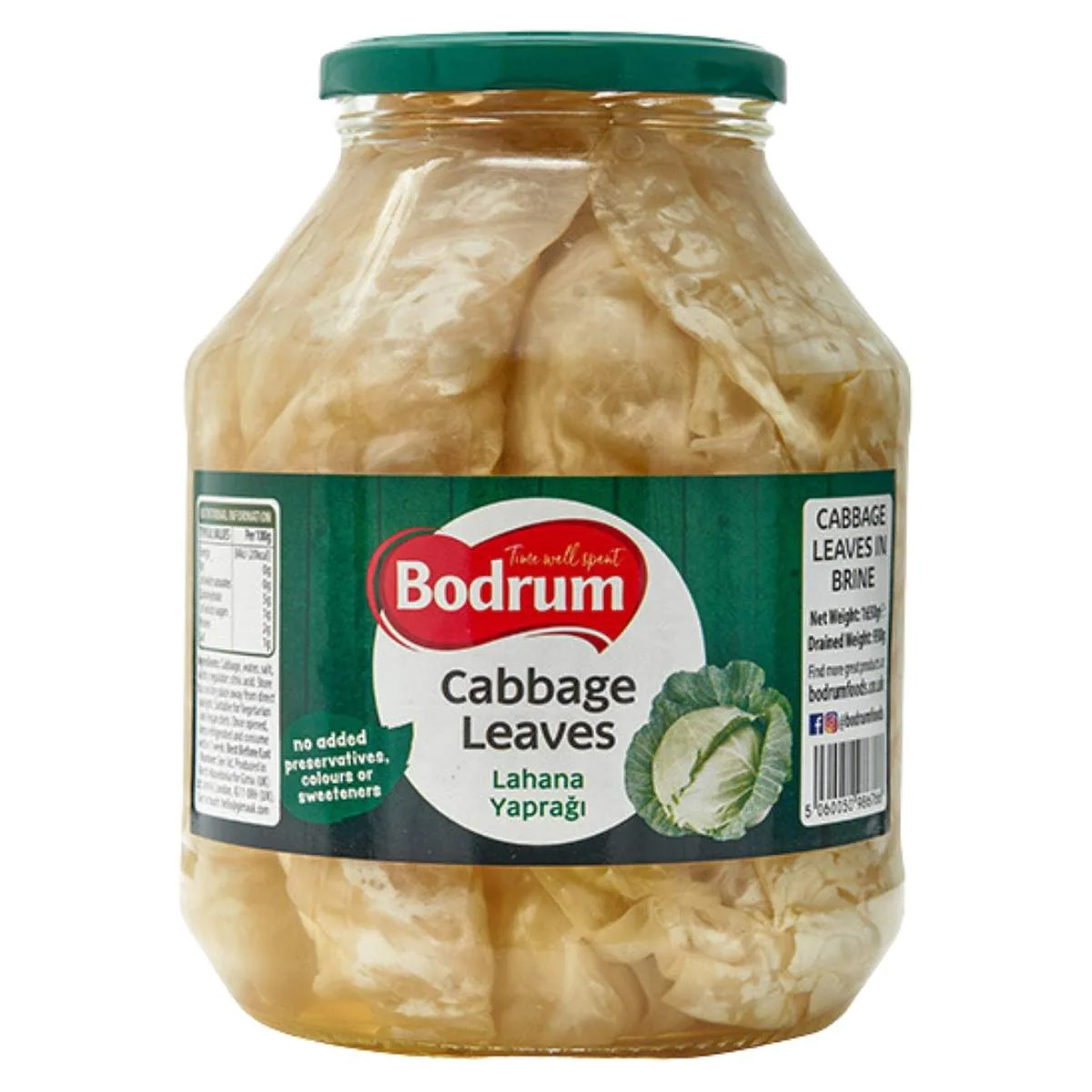 Bodrum - Cabbage Leaves - 930g